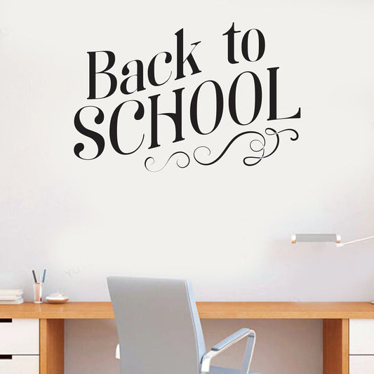 Back to School' Wall Sticker