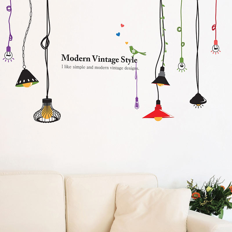 Modern vintage style sticker size50x70 xy8140