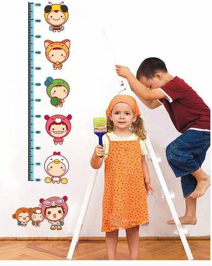 AM025 Ketsicart Home Removable Cartoon Height Chart Measure Decal Wall Sticker DIY