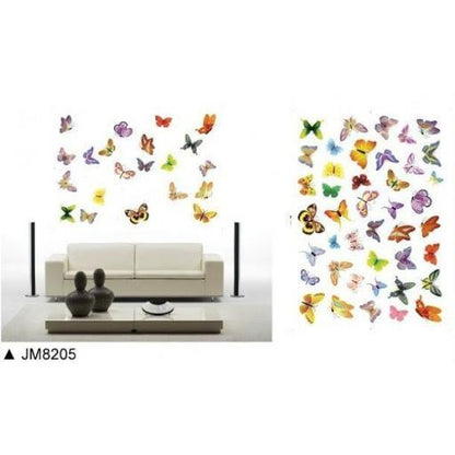 MARET PROMO RELIZA WALL STICKER KUPU KUPU BUTTERFLY JM8205 WALLSTICKER / WALL STICKER ✪