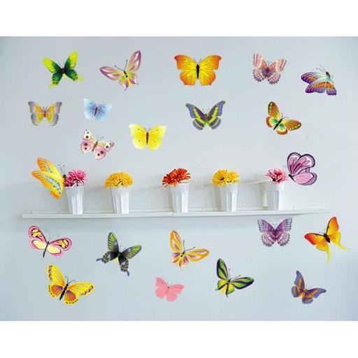 MARET PROMO RELIZA WALL STICKER KUPU KUPU BUTTERFLY JM8205 WALLSTICKER / WALL STICKER ✪