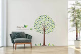 Jm8212 Large Tree Wall Decals Wall Stickers Happy tree Cute wall sticker ,
