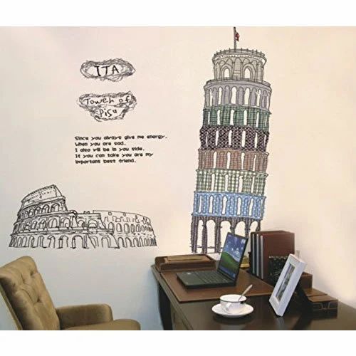 Tower of Pisa Wall Sticker Ay808