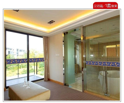AY9009 Fashion Self Adhesive baseboard Waterproof Balcony Window Bathroom Wallpaper Borders